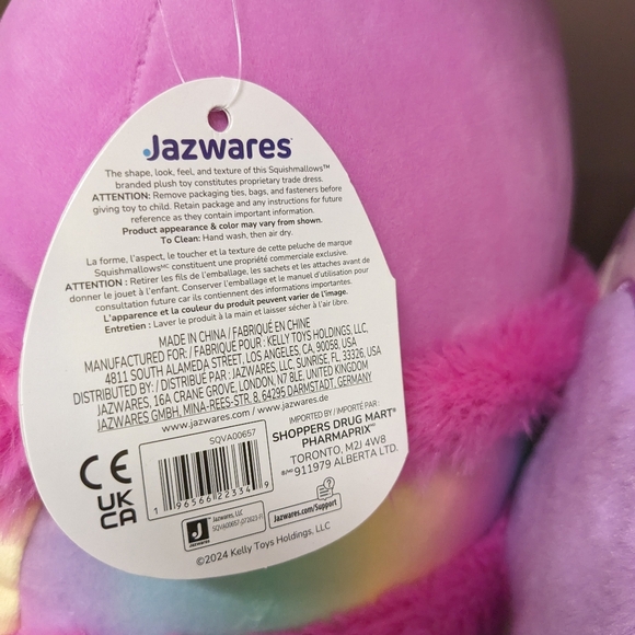 Squishmallow 12" bravo and middy - Picture 3 of 7